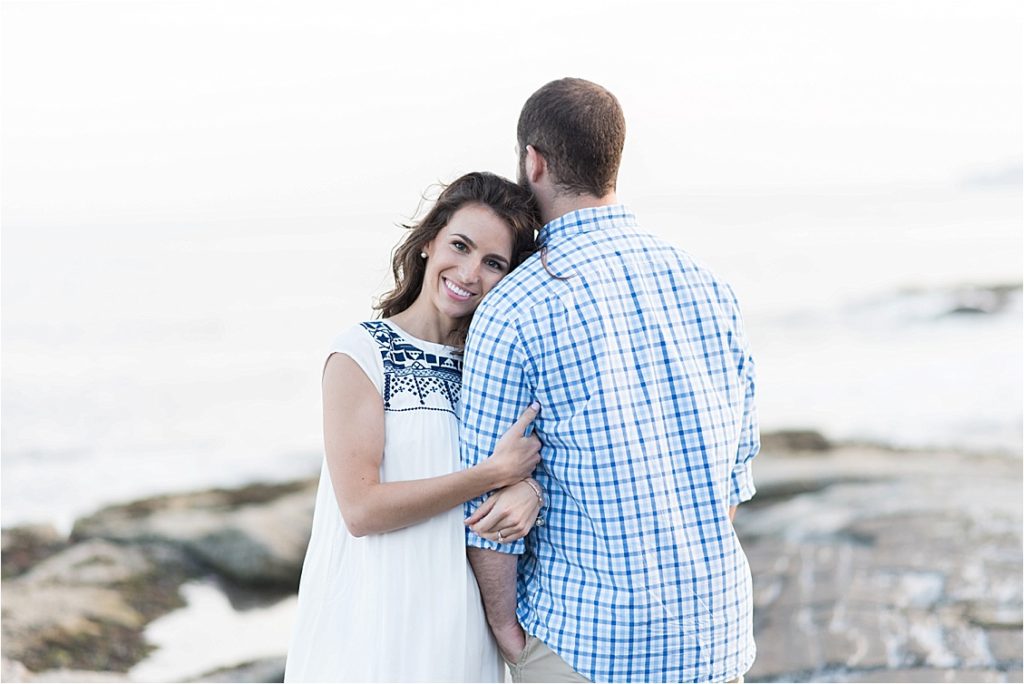 Sarah + Clay | A Two Lights State Park Engagement Session! | Molly ...